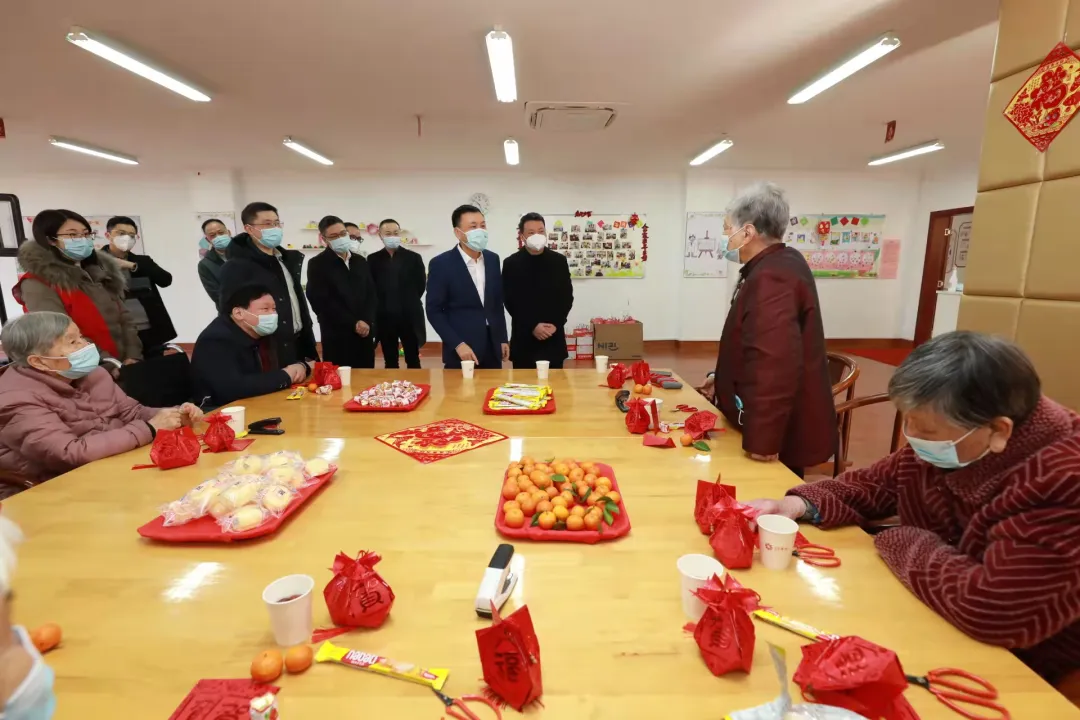 张永宁市长深入市永乐国际下属金泰公司开展新春看望慰问活动